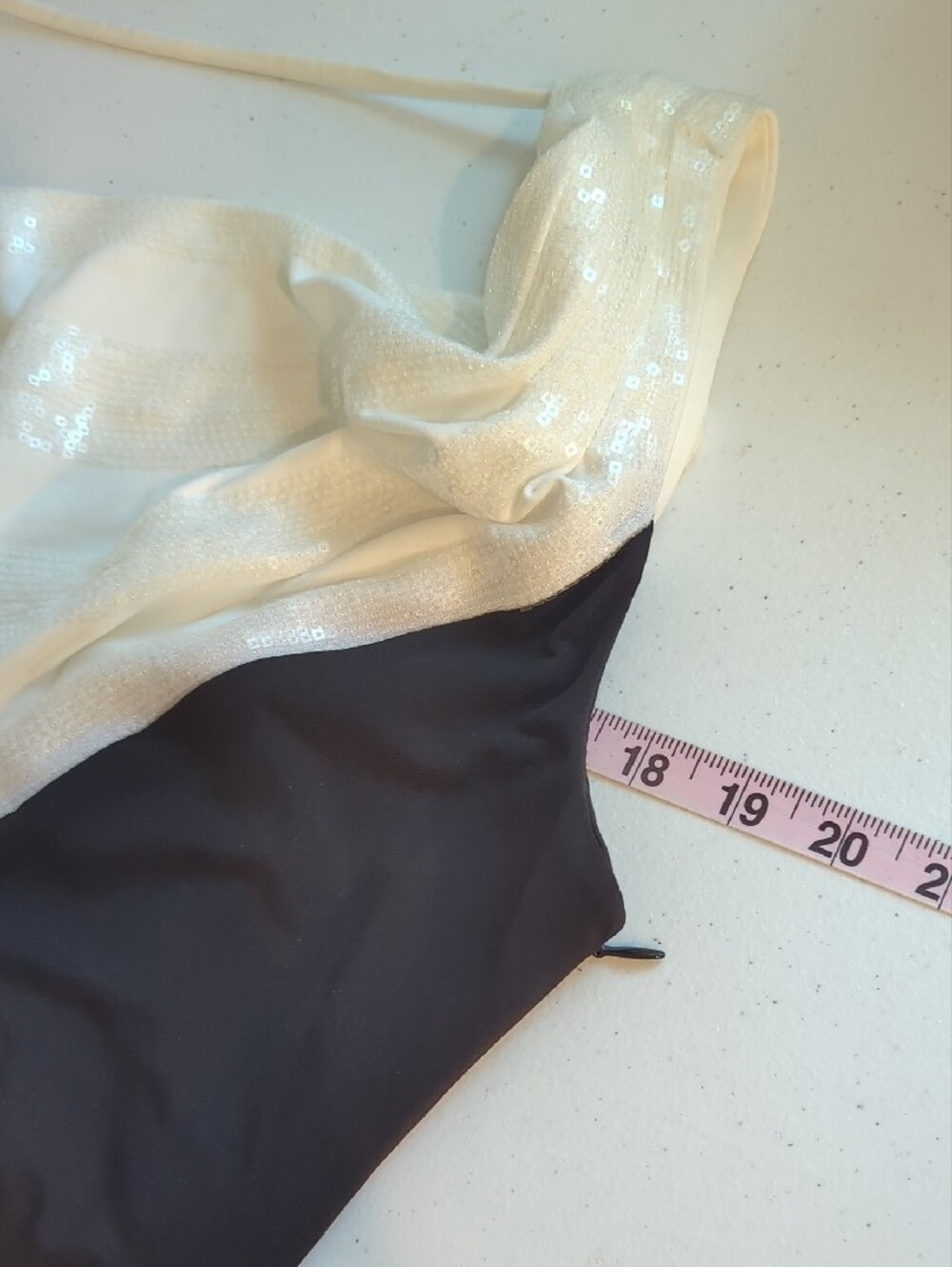 Calvin Klein Dress Black size 10 Sequins‎ Full Length Formal image 8